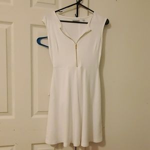 New York Company Simple White Dress